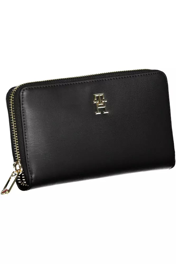 Black Polyethylene Women Wallet Tommy Hilfiger