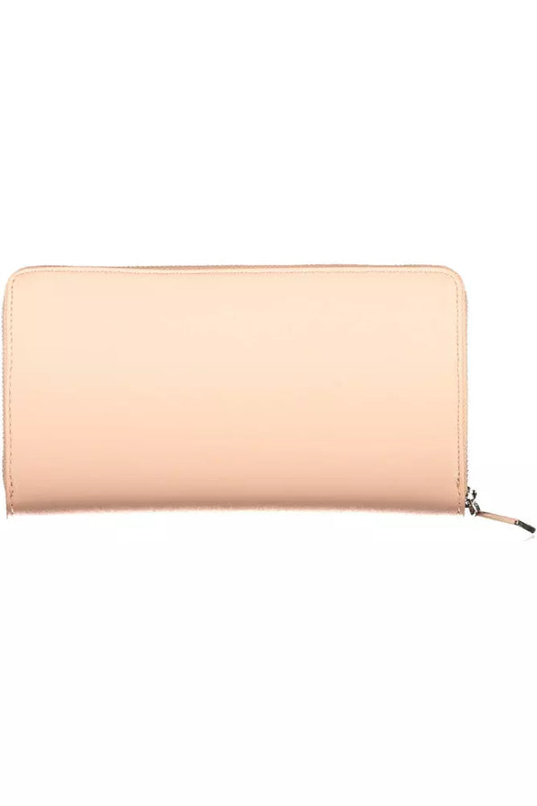 Pink Polyethylene Women Wallet Calvin Klein