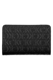 Black Polyester Women Wallet Calvin Klein