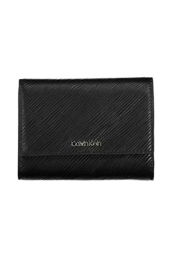 Black Polyethylene Women Wallet Calvin Klein