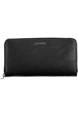 Black Polyethylene Women Wallet Calvin Klein