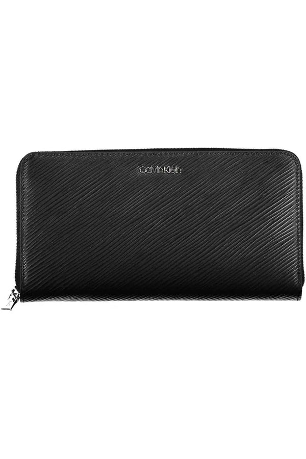 Black Polyethylene Women Wallet Calvin Klein