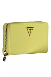 Yellow Polyethylene Women Wallet Guess Jeans