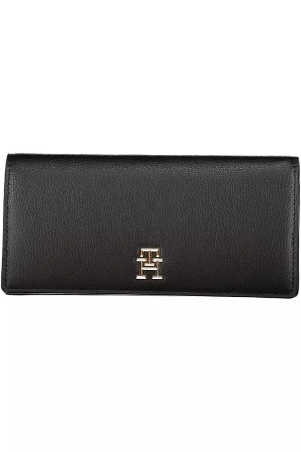 Black Polyethylene Women Wallet Tommy Hilfiger