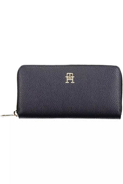 Blue Polyethylene Women Wallet Tommy Hilfiger