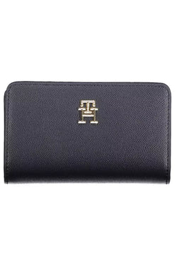 Blue Polyethylene Women Wallet Tommy Hilfiger