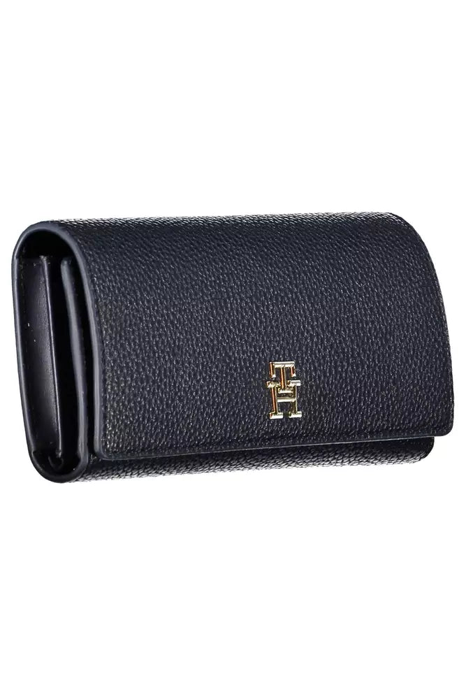 Blue Polyethylene Women Wallet Tommy Hilfiger