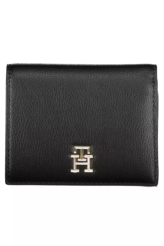 Black Polyethylene Women Wallet Tommy Hilfiger