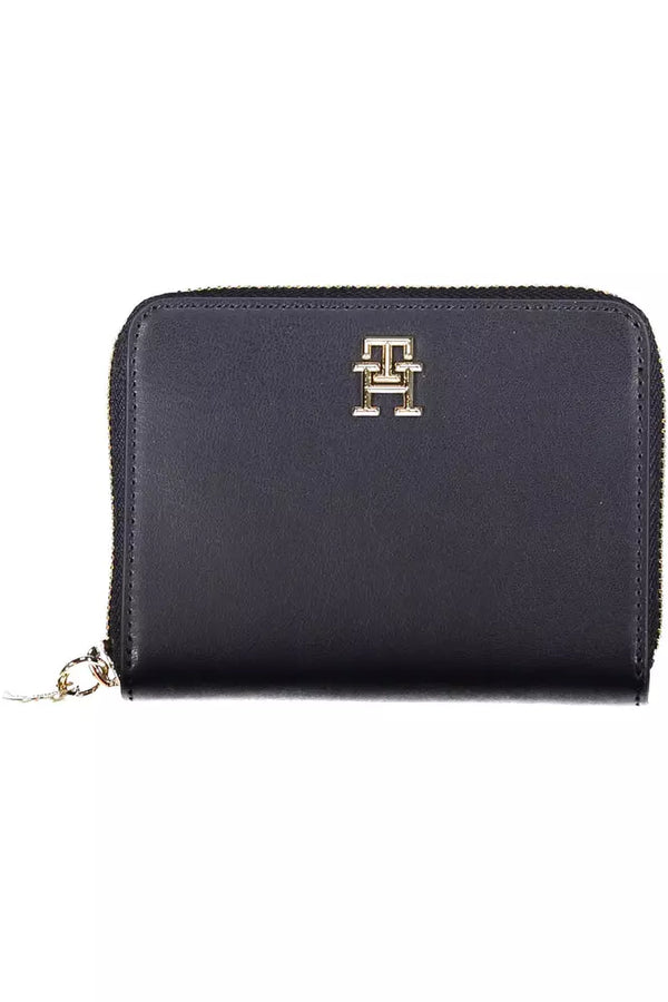 Blue Polyethylene Women Wallet Tommy Hilfiger