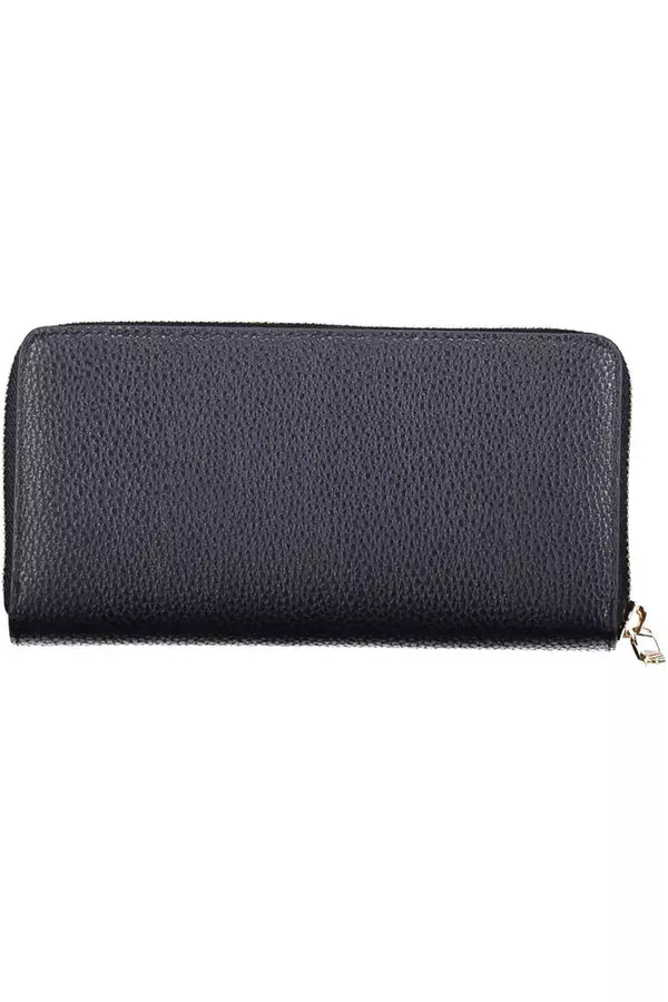 Blue Polyethylene Women Wallet Tommy Hilfiger