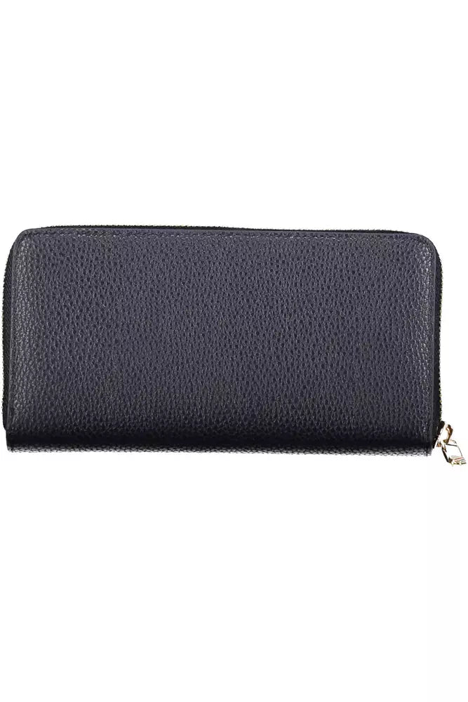 Blue Polyethylene Women Wallet Tommy Hilfiger