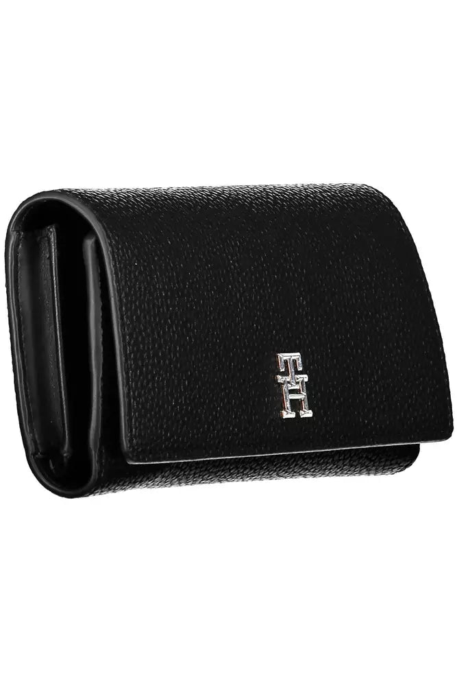 Black Polyethylene Women Wallet Tommy Hilfiger