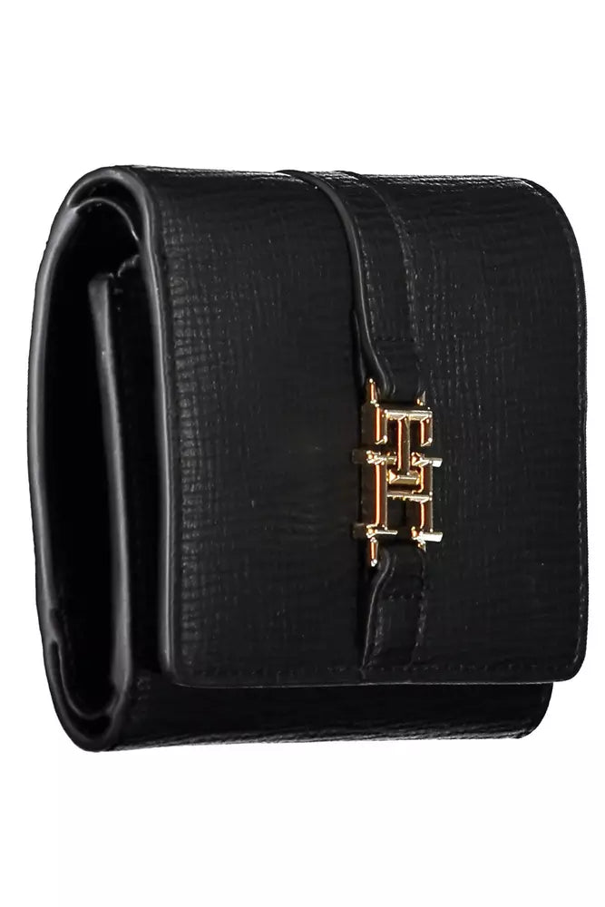 Black Polyethylene Women Wallet Tommy Hilfiger