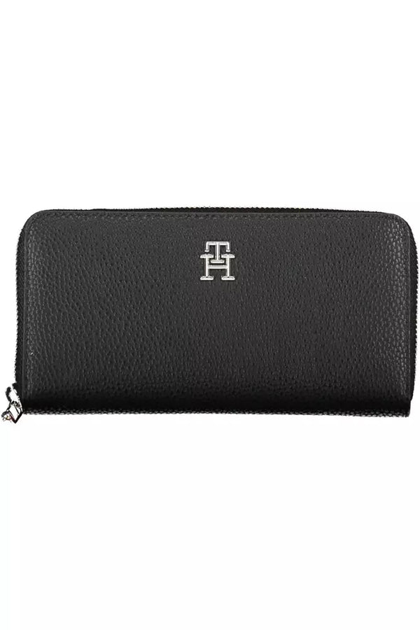 Black Polyethylene Women Wallet Tommy Hilfiger