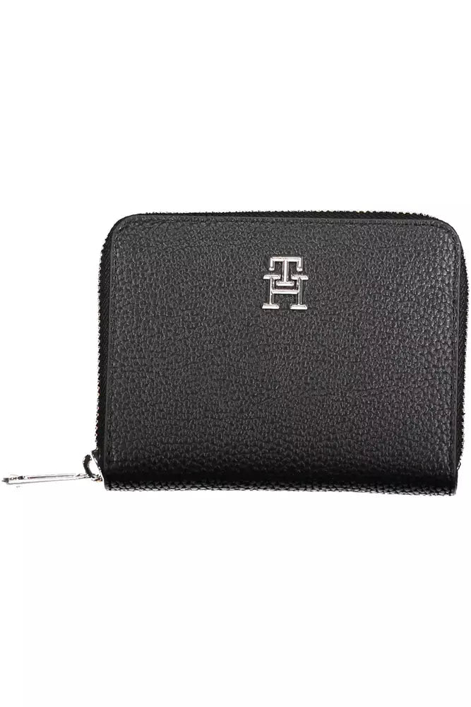 Black Polyethylene Women Wallet Tommy Hilfiger