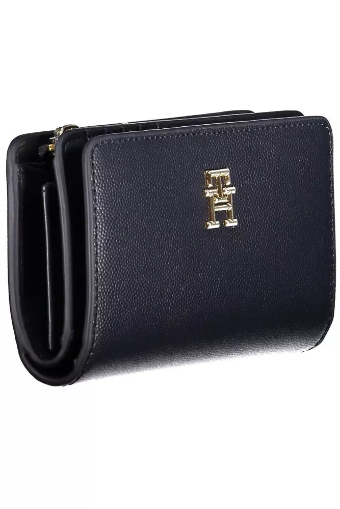 Blue Polyethylene Women Wallet Tommy Hilfiger