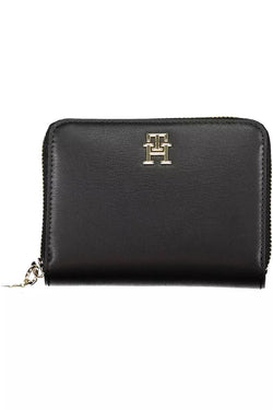 Black Polyethylene Women Wallet Tommy Hilfiger