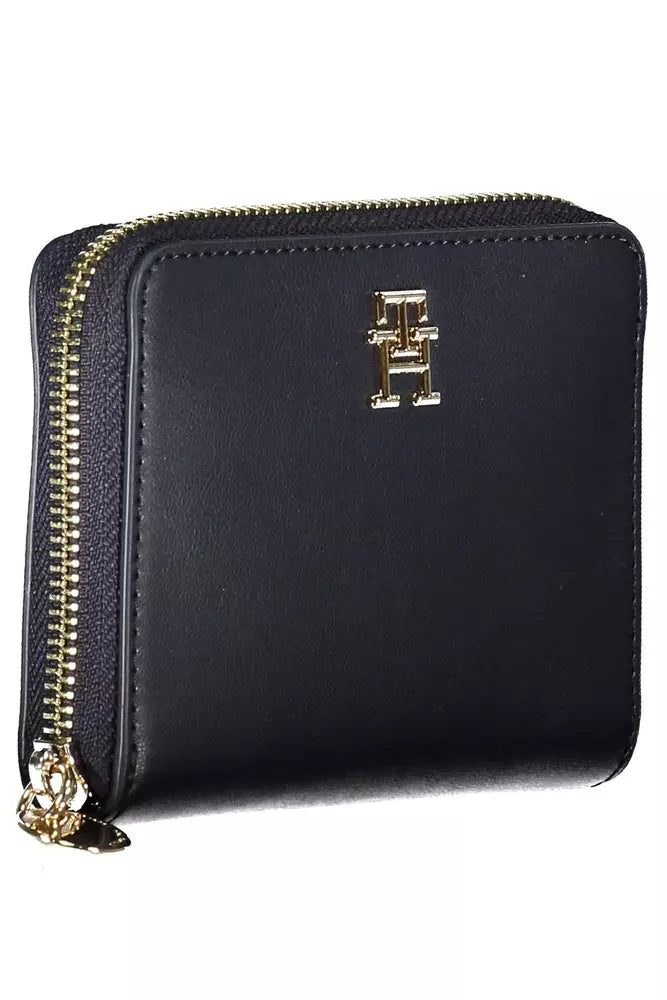 Blue Polyethylene Women Wallet Tommy Hilfiger