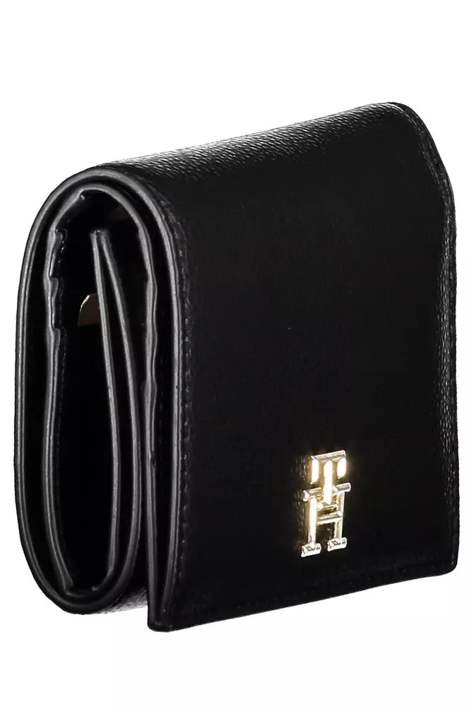 Black Polyethylene Women Wallet Tommy Hilfiger