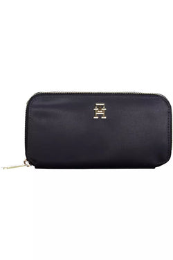 Blue Nylon Women Wallet Tommy Hilfiger