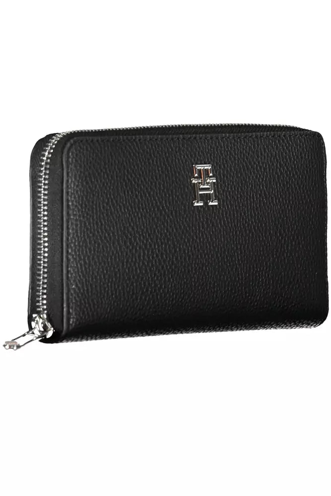 Black Polyethylene Women Wallet Tommy Hilfiger