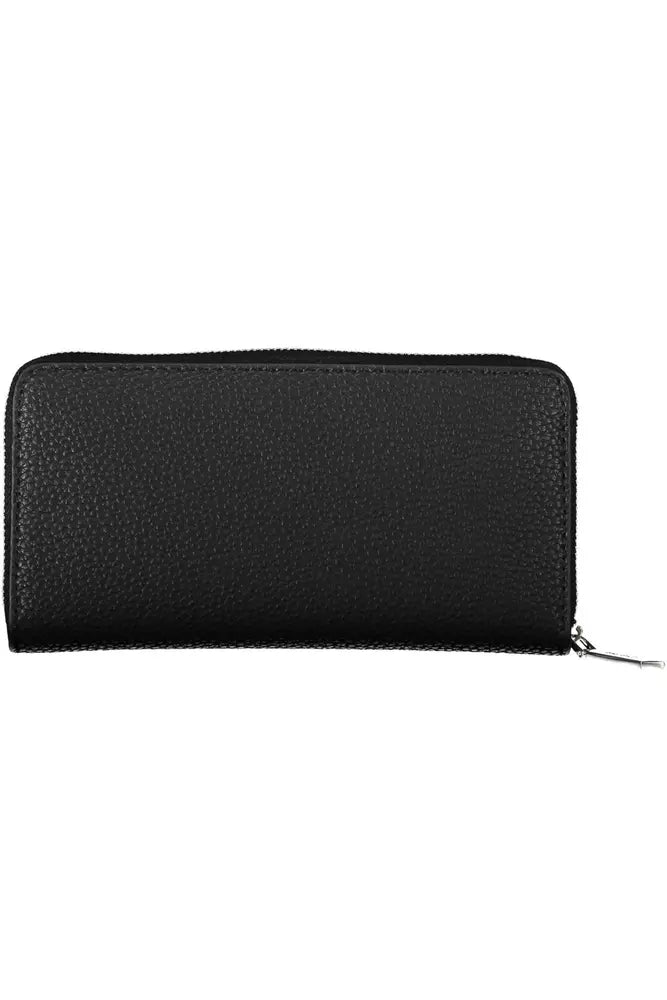 Black Polyester Women Wallet Calvin Klein