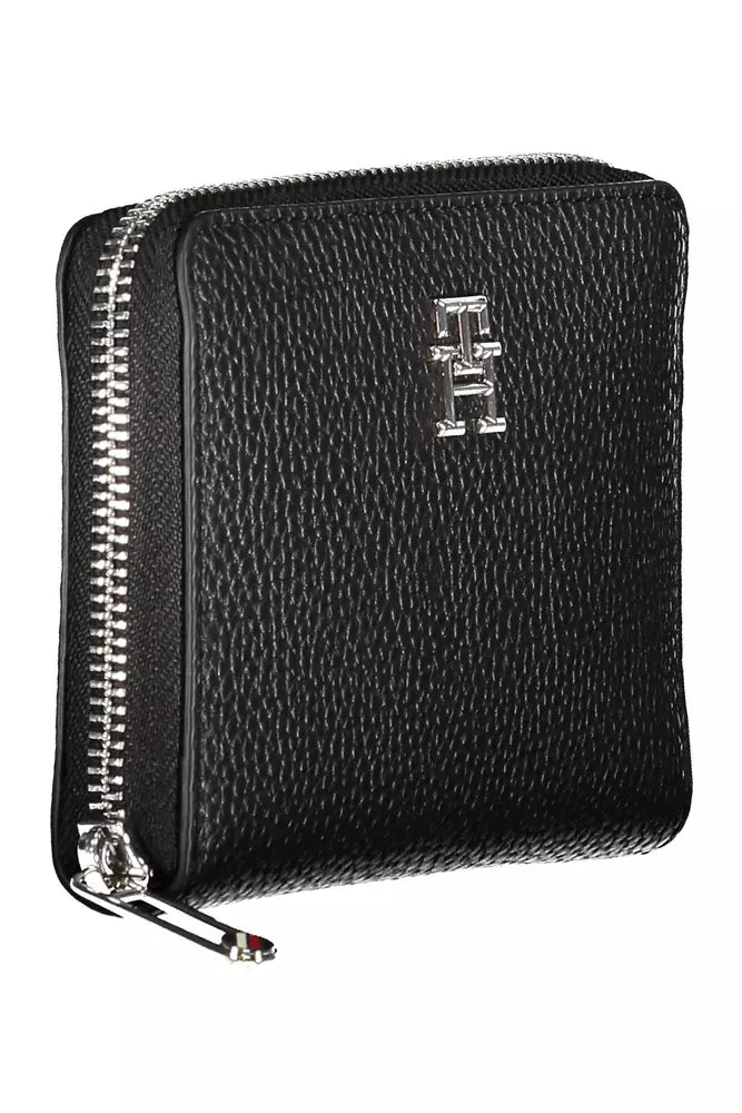 Black Polyethylene Women Wallet Tommy Hilfiger