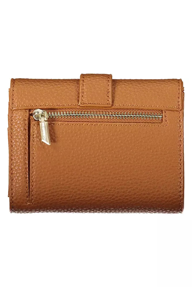 Brown Polyester Women Wallet Calvin Klein