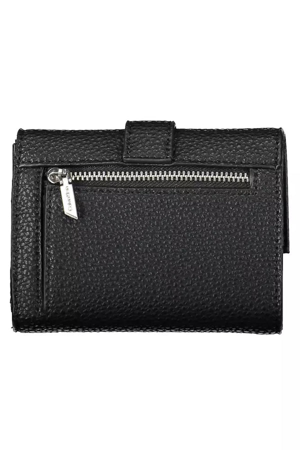 Black Polyester Women Wallet Calvin Klein