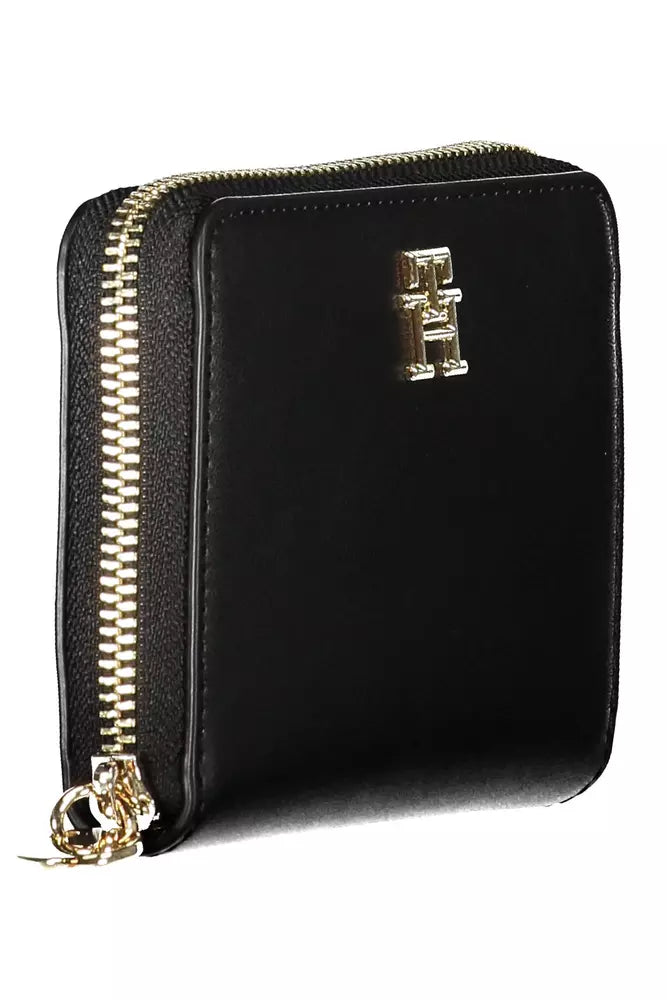 Black Polyethylene Women Wallet Tommy Hilfiger