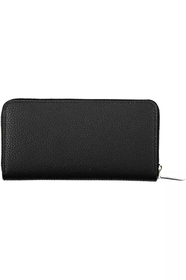 Black Polyester Women Wallet Calvin Klein