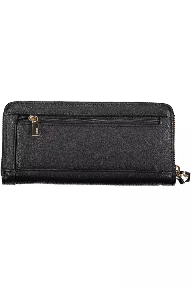 Black Polyethylene Women Wallet Guess Jeans