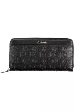 Black Polyethylene Women Wallet Calvin Klein