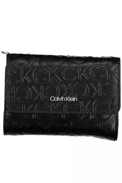 Black Polyethylene Women Wallet Calvin Klein