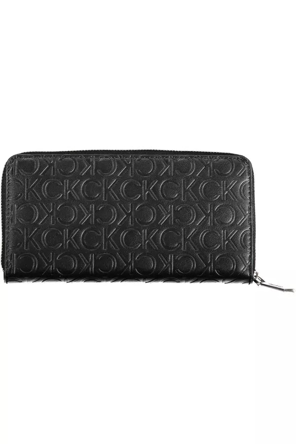 Black Polyethylene Women Wallet Calvin Klein