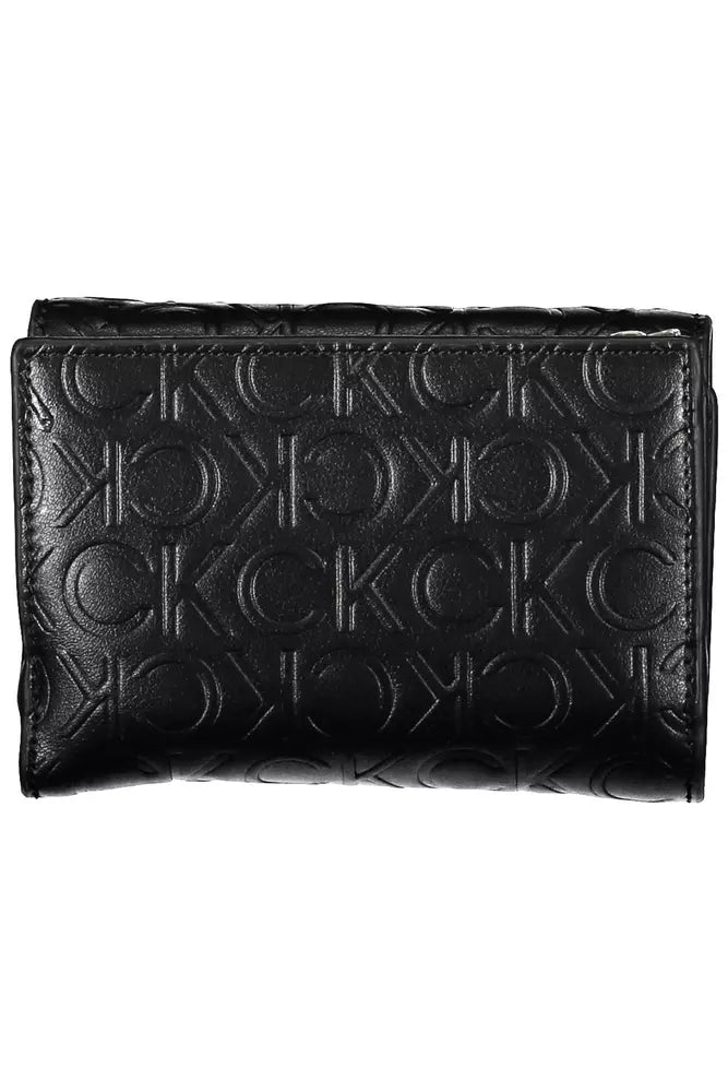 Black Polyethylene Women Wallet Calvin Klein