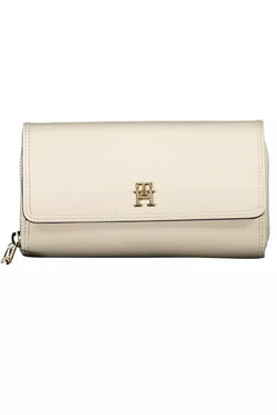 White Polyethylene Women Wallet Tommy Hilfiger