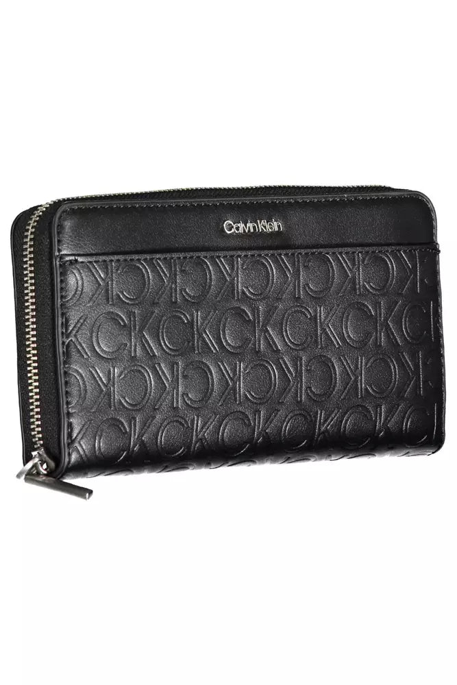 Black Polyethylene Women Wallet Calvin Klein