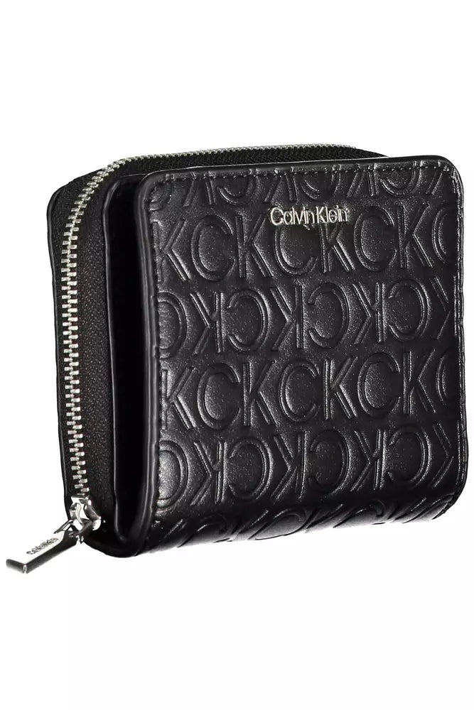 Black Polyethylene Women Wallet Calvin Klein