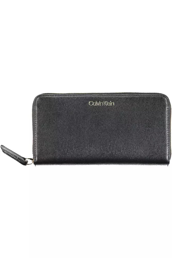 Black Polyethylene Women Wallet Calvin Klein