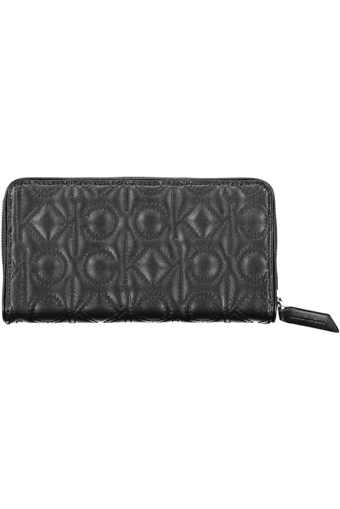 Black Polyethylene Women Wallet Calvin Klein