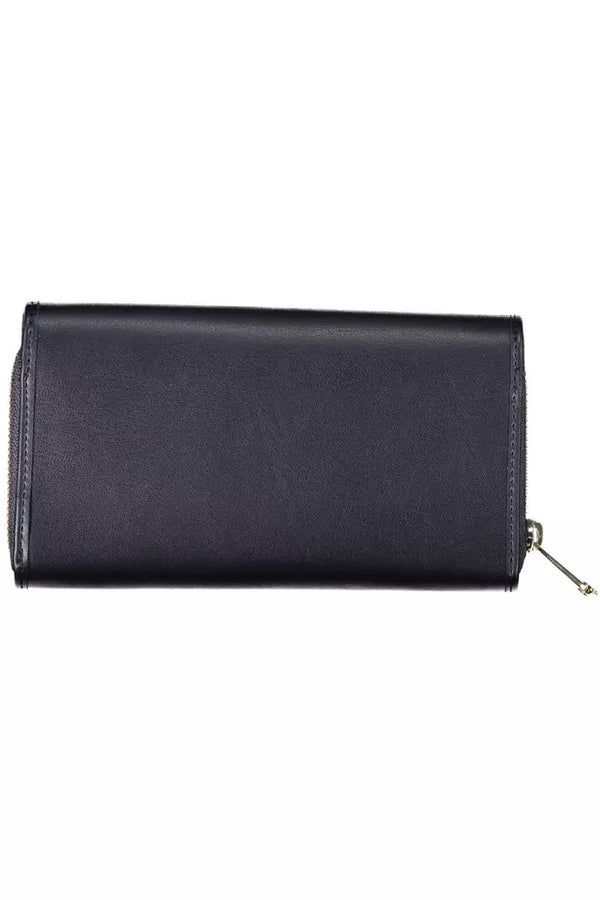 Blue Polyethylene Women Wallet Tommy Hilfiger