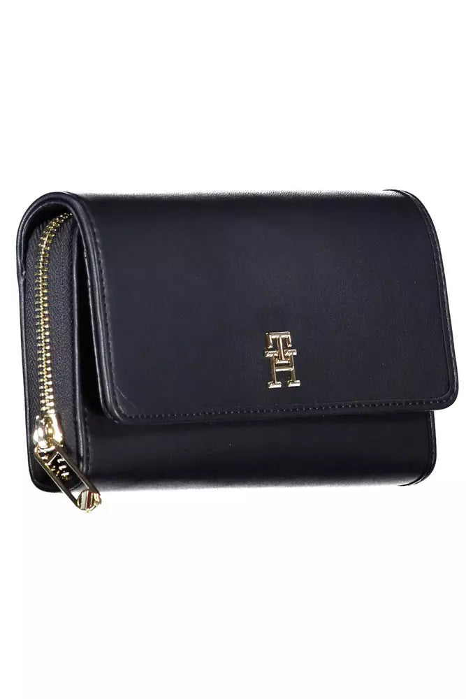 Blue Polyethylene Women Wallet Tommy Hilfiger