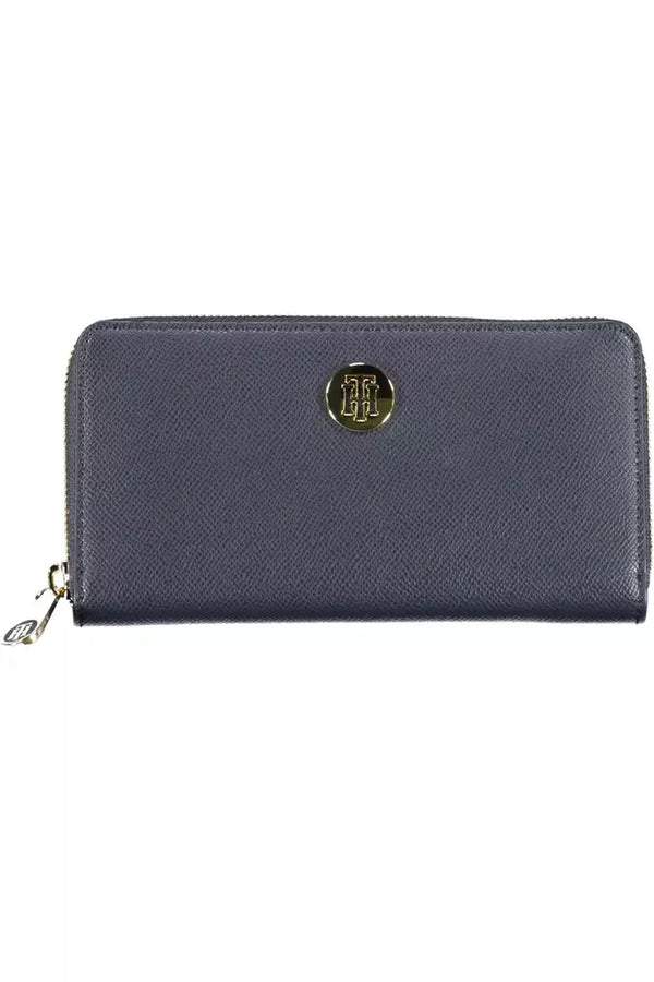 Blue Polyethylene Women Wallet Tommy Hilfiger