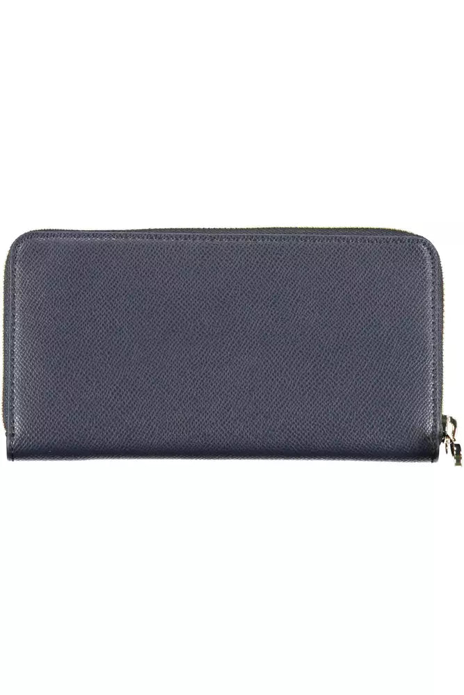 Blue Polyethylene Women Wallet Tommy Hilfiger