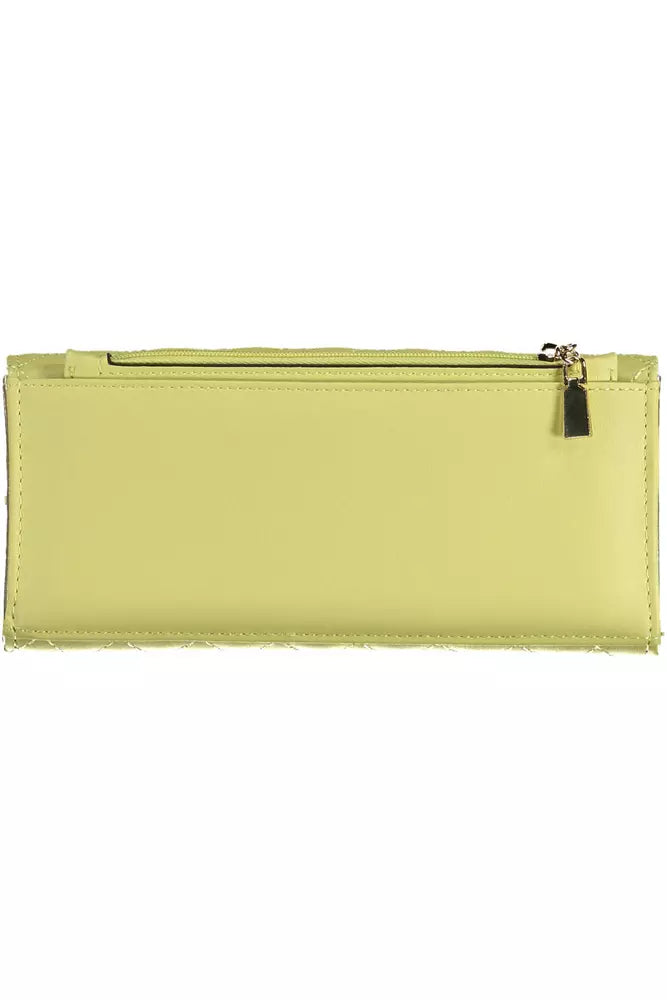 Yellow Polyethylene Women Wallet Guess Jeans