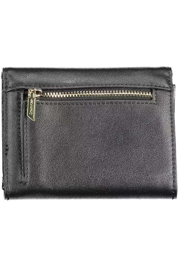 Black Polyethylene Women Wallet Calvin Klein