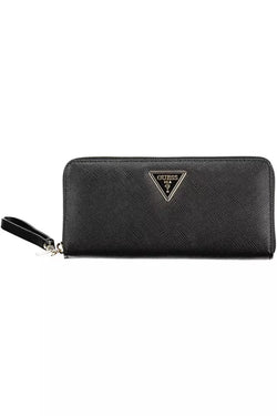 Black Polyethylene Women Wallet Guess Jeans