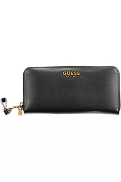 Black Polyethylene Women Wallet Guess Jeans