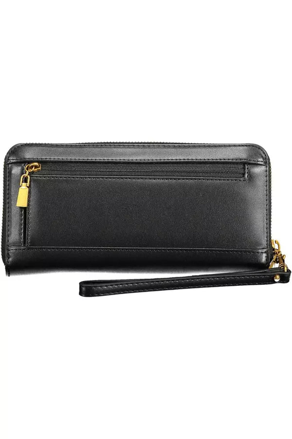 Black Polyethylene Women Wallet Guess Jeans